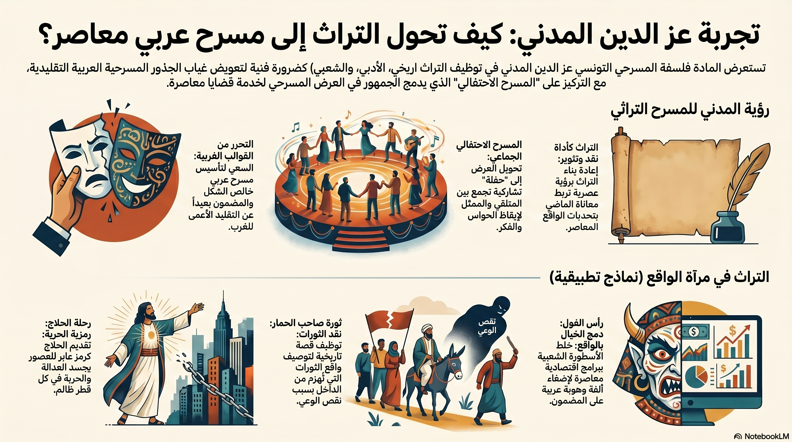 توظيف التراث في مسرح المدني